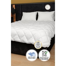 Yasetex Tasarım %100 Merinos Yün Çift Kişilik Yorgan Uyku Seti - Alez, 2 Yastık ve Çarşaf Hediyeli