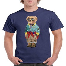 ÇARŞI47 Erkek Tişört Baskılı T-Shirt 3D Baskı Kalitesi