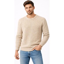 Classics Men Turbulance Slim Fit Bisiklet Yaka Uzun Kol Erkek Triko - 7529