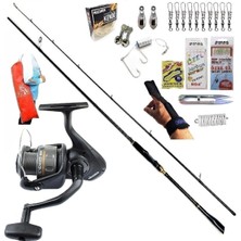 Okuma Revenger Rv-40 244CM 6-32GR Oslo Zen Pro Kıyı Spin Olta Takımı Seti