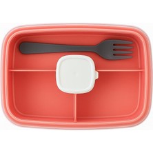 Vios Store Sızdırmaz – 3 Bölmeli Yemek Kabı | Öğle Yemeği | Saklama Kabı | Bpa Içermez (Yavruağzı)