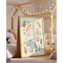 Fuart.Co Trexler Dijital Baskı Posteri (Çerçevesiz) Çocuk Odası Için Poster Nufu