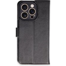 Magicool Iphone 16 Pro Kılıf Trend S Plus Kapaklı Kılıf - Siyah