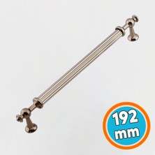 Nzb Mobilya Çekmece Mutfak Dolabı Dolap Kulpları Kulpu Kulpları Çizgili Bronz Metal Kulp 192 mm