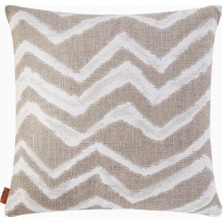 Missoni Graffiti Zigzag Dekoratif Italyan Tasarımı Yastık 40X40 cm