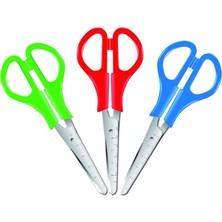 Brons Öğrenci Makası Cetvelli BR-699 - 4 Adet