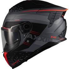 Axxis Motosiklet Kaskı Hawk Evo SV Dark Justice C1 Motorcu Kaskı