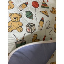 CDE (2 Li Paket) Yıkanabilir ve Sıvı Geçirmez Baskılı Köpek Pedi 75X85 cm