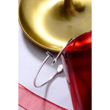 Innuendo 925 Ayar Gümüş Çivi Gri Bileklik