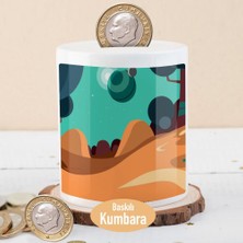 Asilmeydan Ağaç ve Doğa Manzara Baskılı Para Birikim Kumbarası-10f11