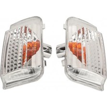 TŞT Fiat Ducato Dış Ayna Sinyali Beyaz  Sol 2007 2013- (Oem No:  71748254)