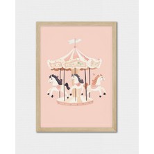 Fuart.Co Atlıkarınca Iki Dijital Baskı Posteri (Çerçevesiz) Çocuk Odası Için Poster Nufu