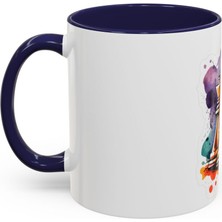 Ladijital Renkli Satranç Baskılı Kupa