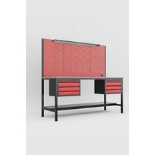 Dorf 2 Metre 6 Çekmeceli Çalışma Tezgahı Boş