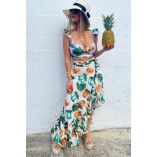 BMD Aloha Pareo - Mavi-Beyaz