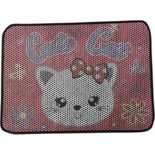 Btl Otomotiv Xxl Büyük Boy 80CM x 60CM Kedi Tuvalet Kabı Önü Kum Toplayıcı Elekli Kedi Halısı Paspası Dekor