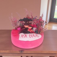 Nadire Tasarım Saksıda  Love  Sevgili Teraryum