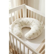 Hamur Yenidoğan Çift Taraflı Hamile Anne Bebek Emzirme Yastığı Yıkanabilir Kılıf Destekli Minder Melis