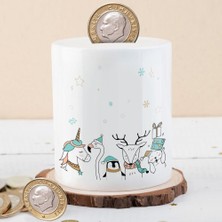 Asilmeydan Şapkalı Sevimli Hayvanlar Para Birikim Kumbarası -53876-57611