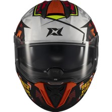 Axxis Motosiklet Kaskı Hawk Evo SV Sketchbook B2 Motorcu Kaskı