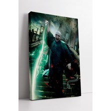 KOSS Dijital Karanlık Fantastik Büyü Enerjisi Sahnesi Temalı Sinematik Tasarım Kanvas Duvar Tablosu Modeli