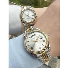 Ferrucci Hediye Paketli 2 Yıl Garantili Su Geçirmez Sevgili Çift Kol Saati