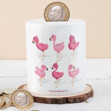 Asilmeydan Sevimli Pelikan Kuş Türü Baskılı Para Birikim KUMBARASI-2147