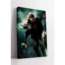 KOSS Dijital Harry Potter ve Ölüm Yadigarları Büyü Savaşı Temalı Kanvas Tablo Modern Duvar Dekoru
