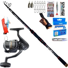 Okuma Revenger Rv-40 240CM 7-35GR Oslo Master Spin Olta Takımı Seti