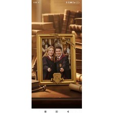 Lemonade Concept Harry Potter Hedwig ve Hogwarts Armalı Tasarım Fotoğraf Çerçevesi