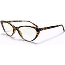 Toz Vintage Azire Leopar Desenli Vintage Retro Gözlük
