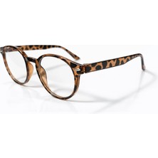 Toz Vintage Adelya Leopar Desenli  Vintage Retro Gözlük