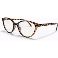 Toz Vintage Alisa Leopar Desenli  Vintage Retro Gözlük