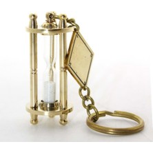 Katre46 Pirinç Kumsaati Anahtarlık