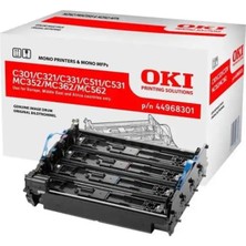 Lazer Ofis Malzemeleri OKI 44968301 DRUM ÜNİTESİ C301-C321-C331-C332-C511-C531-MC352-MC362-MC363, 20.000 SAYFA