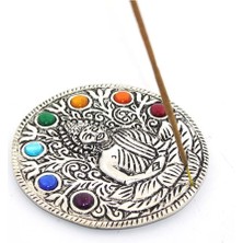 Katre46 Metal 7 Çakra ( Chakra ) Buda Tütsülük