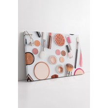 KOSS Dijital Profesyonel Makyaj Malzemeleri Düzeneği Güzellik Stüdyosu Dekoru Minimal Kozmetik Kanvas Tablo