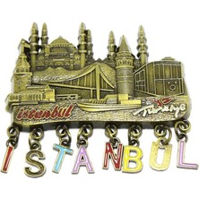 Katre46 Metal Istanbul Temalı Yöresel Magnet