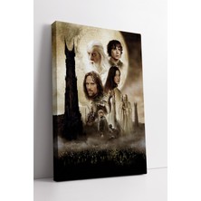 KOSS Dijital The Lord Of The Rings Epik Efsanevi Karakterler Kolajı Fantastik Film Afişi Kanvas Sanat