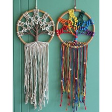 Katre46 Rüya Kapanı Düş Kapanı Dream Catcher Hayat Ağacı
