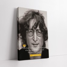 KOSS Dijital John Lennon Motivasyon Sözleri Kanvas Tablo