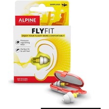 Alpine Flyfit Uçak Için Kulak Tıkacı (Kulak Zarı Ağrısını Önlemek Için Hava Basıncını Düzenler)