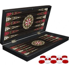 Jet Sepet Klasik Sedef Işlemeli Tavla Model 2