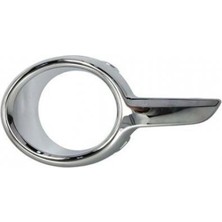 TŞT Peugeot 208 Ön Sis Lamba Kapağı Delikli Nikelaj Sol 2012- 2015- (Oem No:  1608110880)