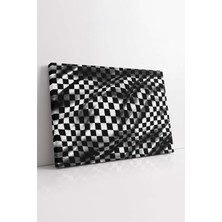 KOSS Dijital Siyah Beyaz Kanvas Tablo,premium Kalite, Modern Tablo, Dekoratif Tablo, Tasarım Dekor Tablo