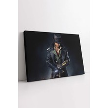 KOSS Dijital Assassins Creed Syndicate Aksiyon Oyun Afişi Dekoratif Yatay Kanvas Tablo, Gamer Odası Duvar Dekoru