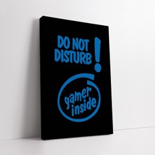 KOSS Dijital Rahatsız Etmeyin Oyun Odası Kanvas Tablo