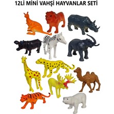 Brother Toys Mini Vahşi Hayvanlar 12'li Set