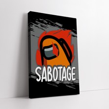 KOSS Dijital Sabotage Among Us Oyunu Kanvas Tablo
