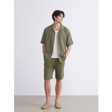 Lc Waikiki Yeni Sezon Rahat Kalıp Müslin Erkek Şort